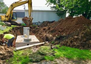 Septic tank plumbing in Geelong