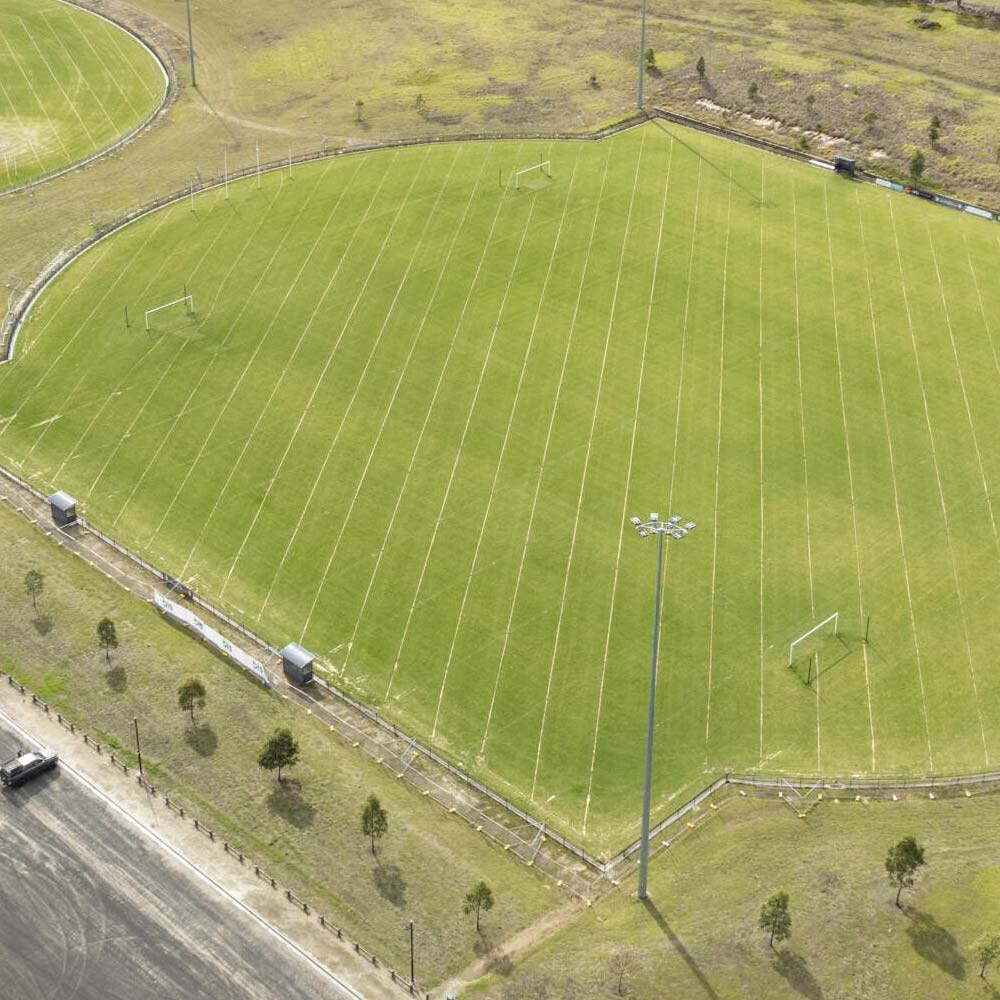 Soccer ground infrastructure by BIS Infrastructure in Geelong