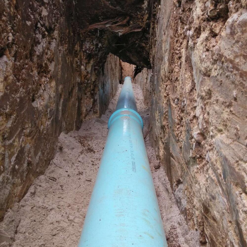 Sewer main installation across Victoria